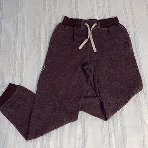 ivoryella XS purple joggers